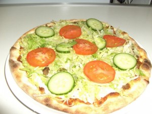 (35a) Kebab Pizza