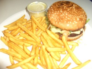 (54a) Jumbo Cheese Burger Menu